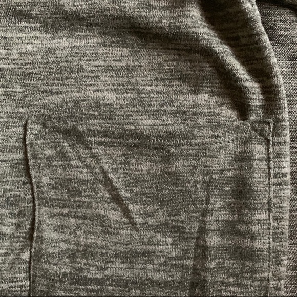 LuLaRoe heathered olive green sarah duster L - Picture 5 of 5